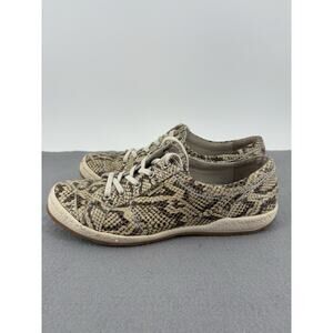 Josef Seibel Caspian Womens Size EU 37 Shoes Snake Print Leather Comfort Sneaker